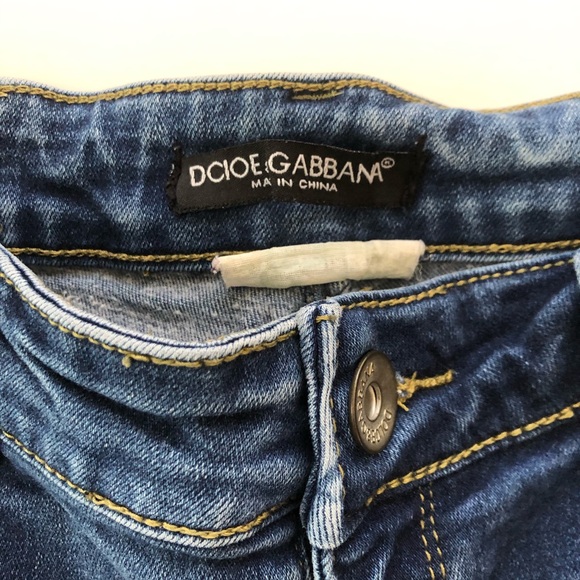 Dolce & Gabbana Skinny Jeans Medium Blue Wash - Picture 11 of 13